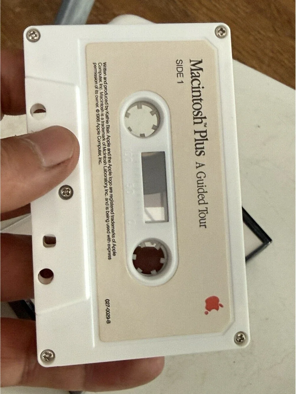 1984 Macintosh Plus A Guided Tour  Cassette , Vintage